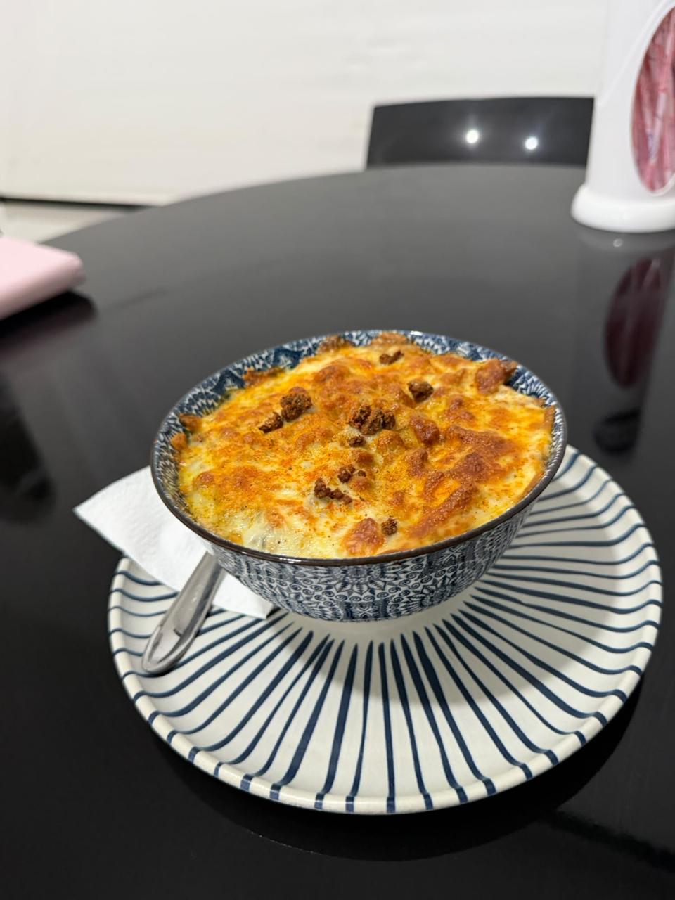 Escondidinho de carne gratinado do Nutri Club