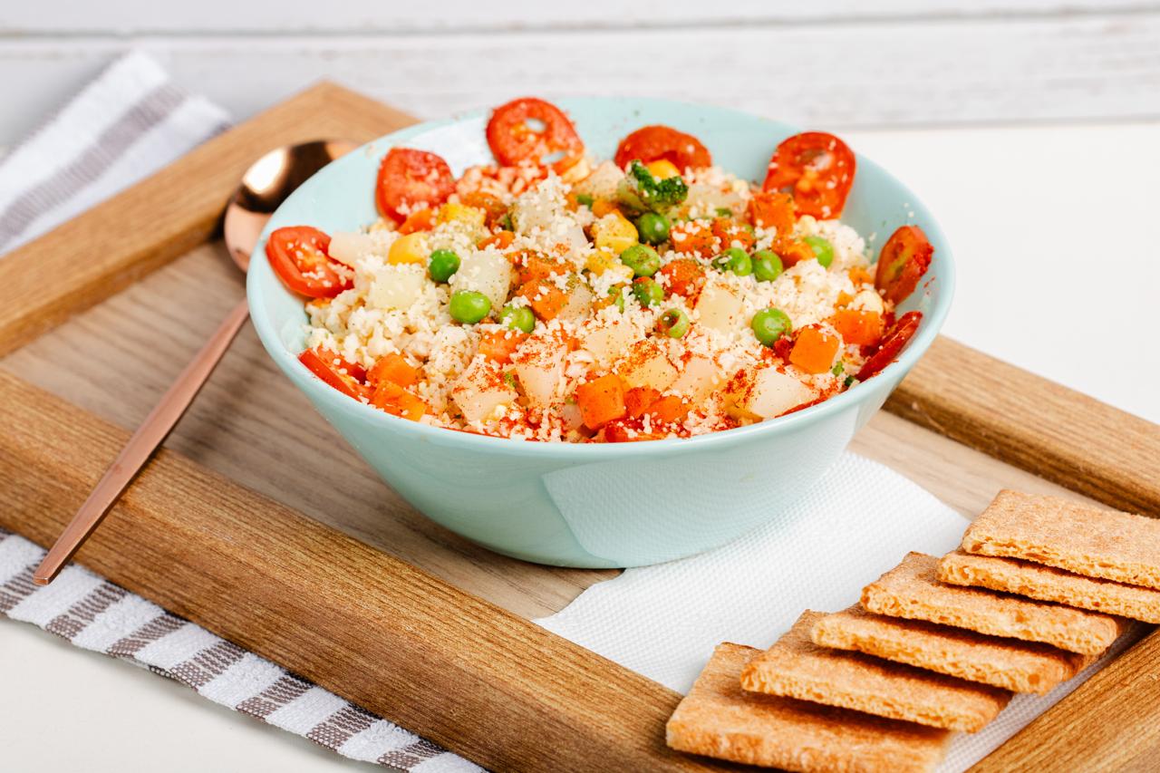 Sopa proteica de frango com legumes do Nutri Club